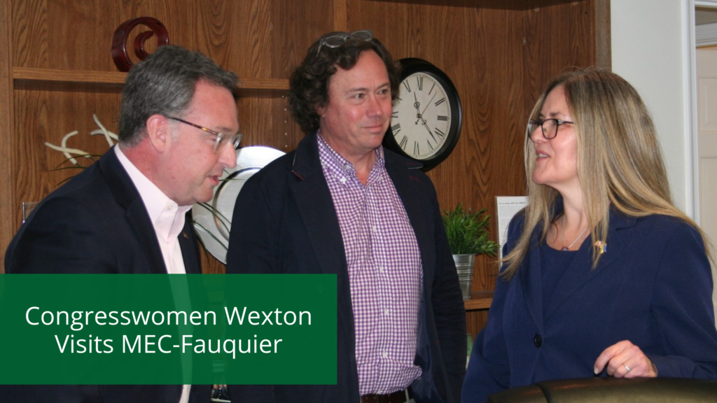 Congresswomen Wexton Visits MEC-Fauquier