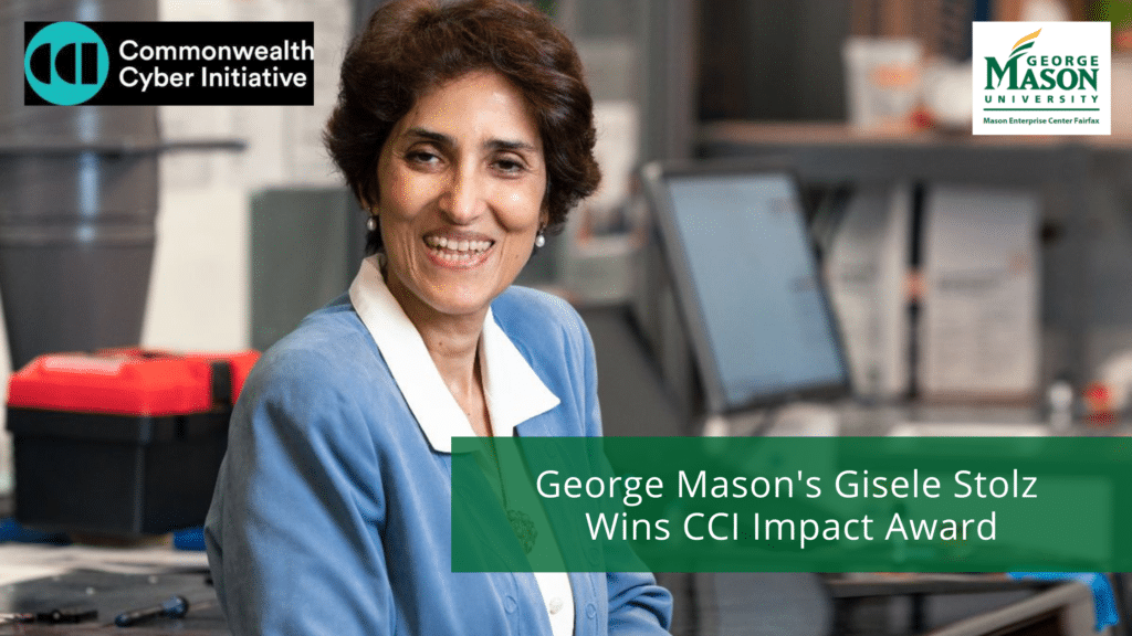 George Mason’s Gisele Stolz Wins CCI Impact Award